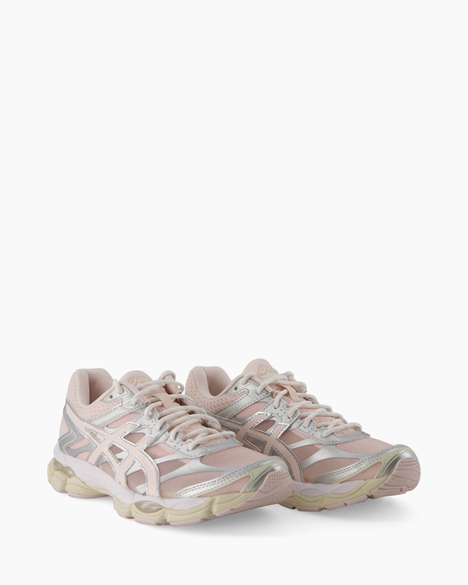 sneaker, running, mesh, stof, roze