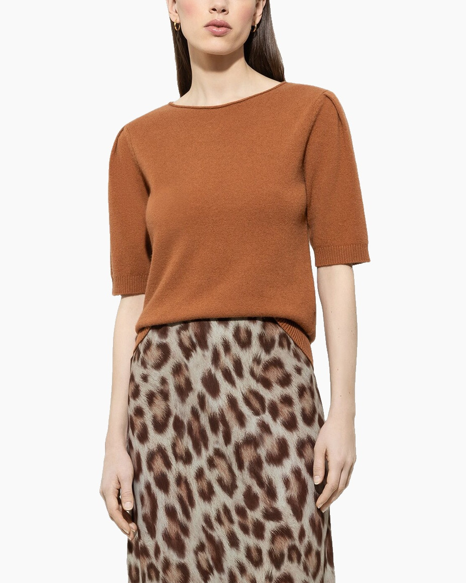 Luisa Cerano T Power Red Cashmere Sweater 158045 5871 0451