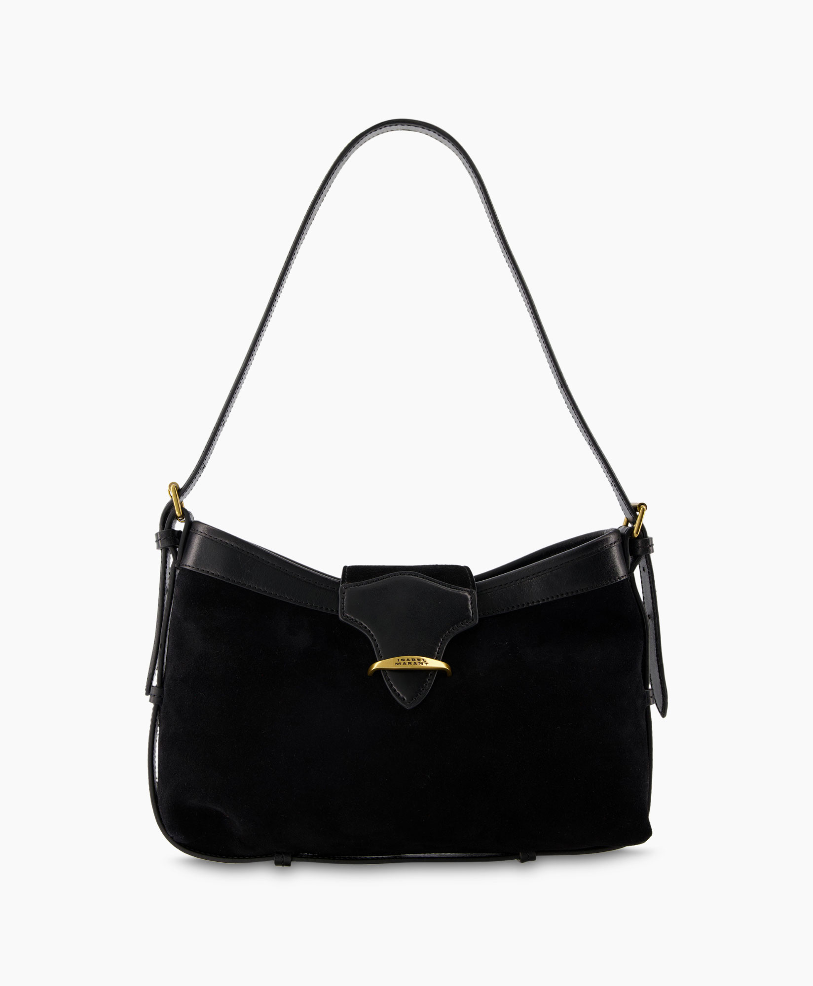 Isabel Marant Tas Botsy Baguette Zwart