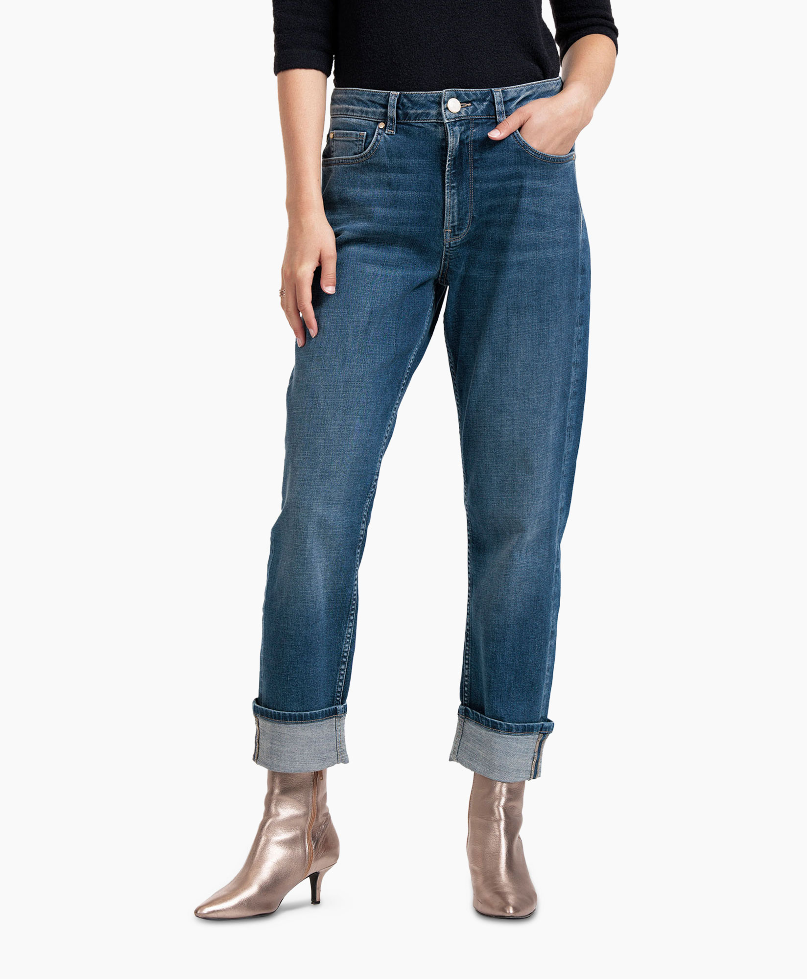 Broek Ava Denim Trousers Jeans