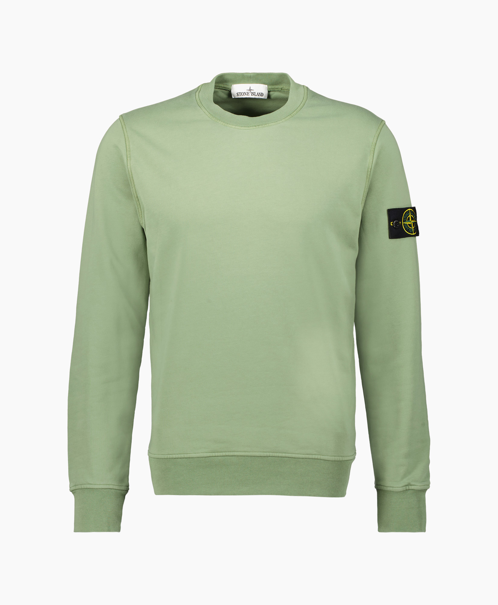 fluweel verdieping loyaliteit Stone Island Sweater 051.1 licht groen