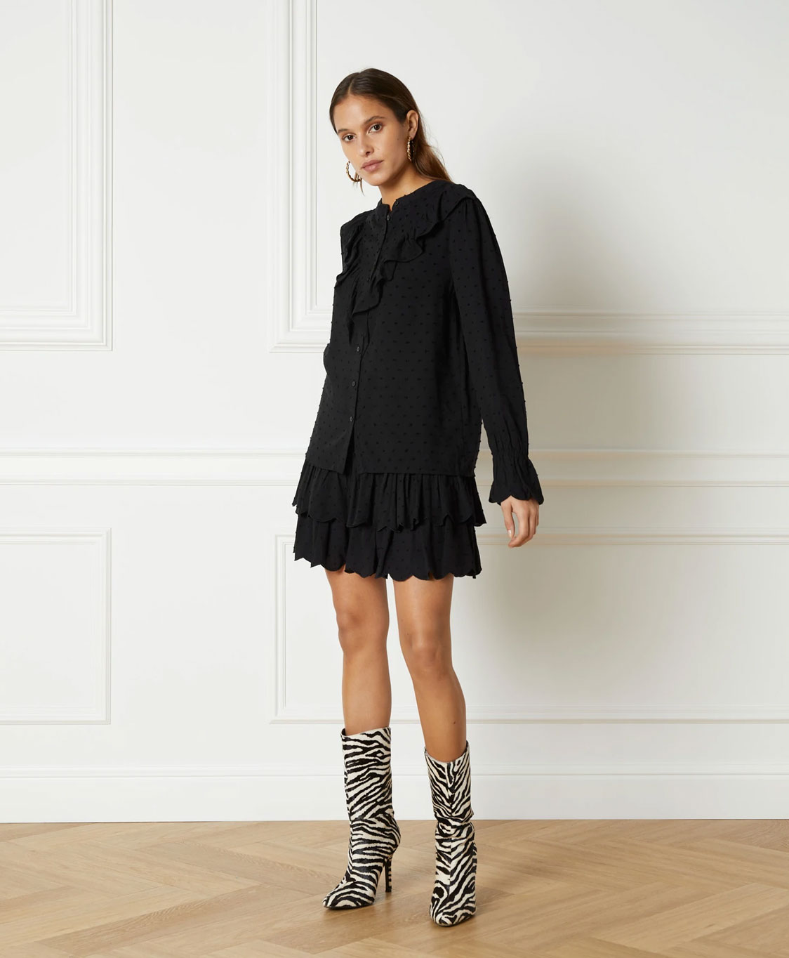 Refined Department Blouse R22029403 Zwart