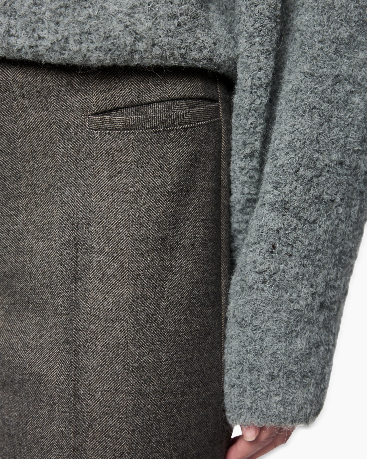 zakplicht, streep, broek, bruin, weefsel