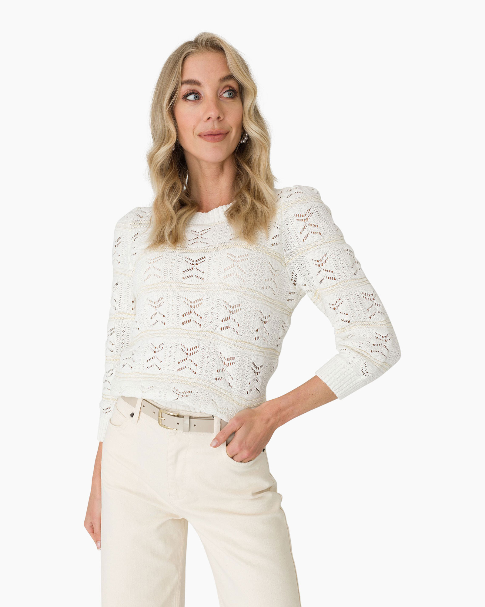 Trui 21a09-02912 Off White