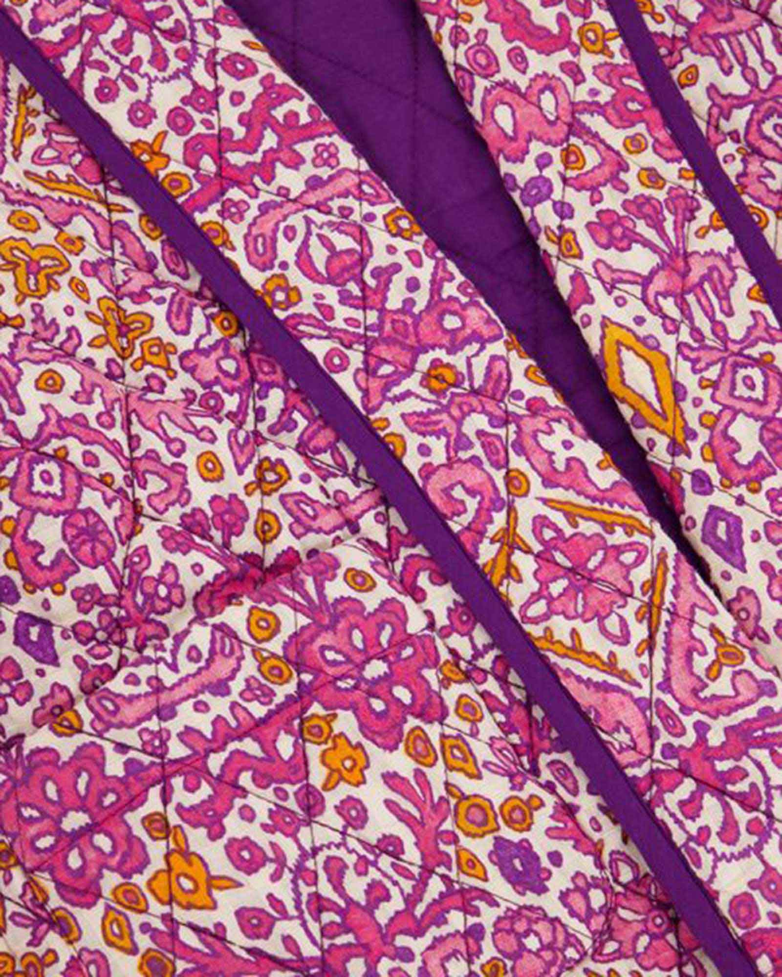 Jack Jacket With Ikat Flower Print Wit