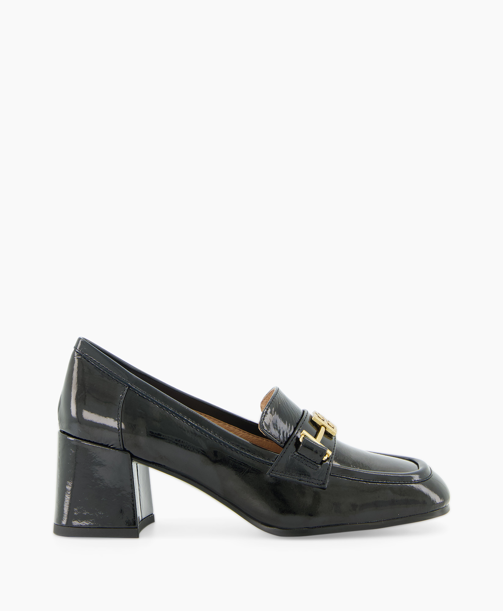 Pump Wrinkled Patent Zwart