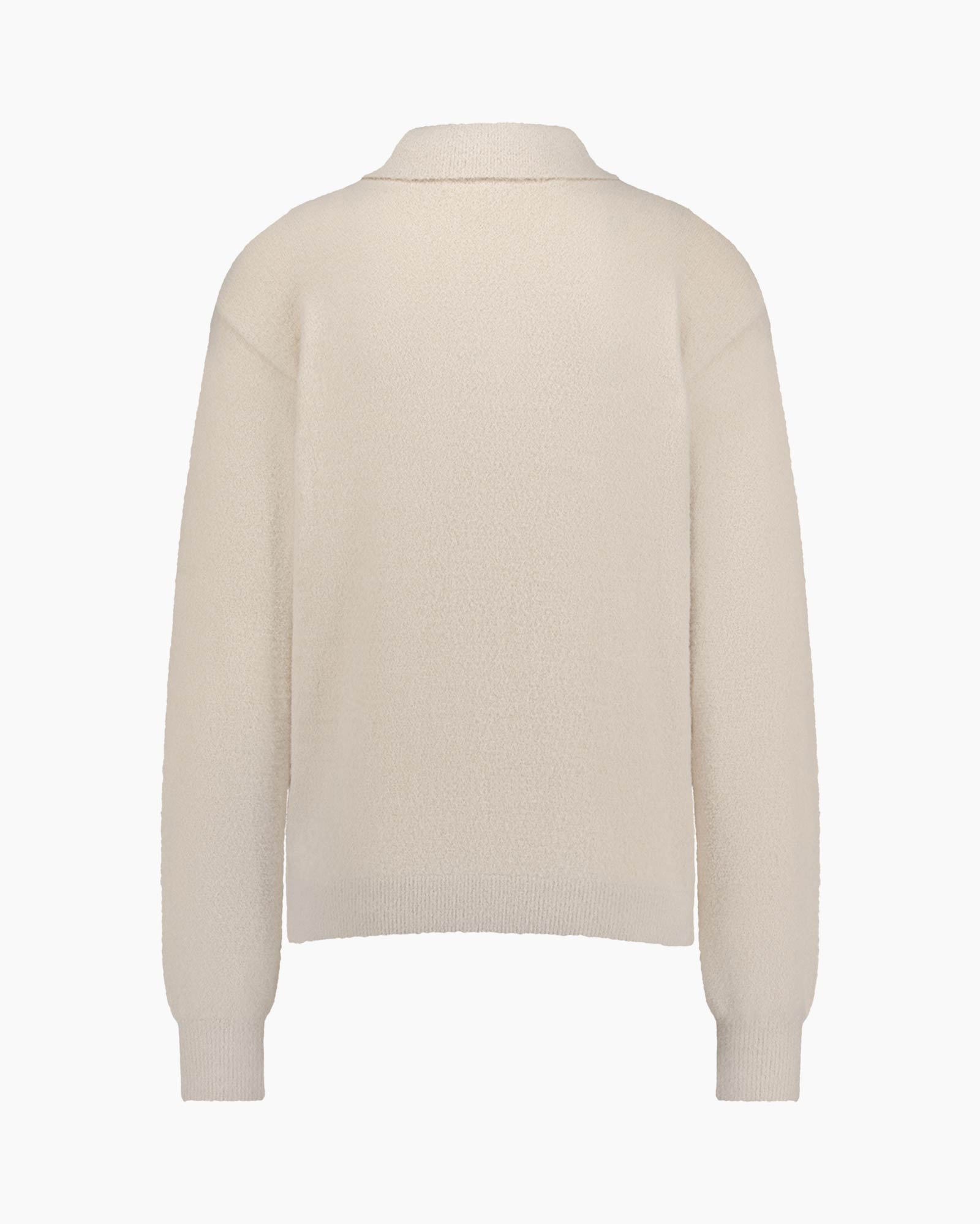 Pullover Prissa Mink Polo Off White