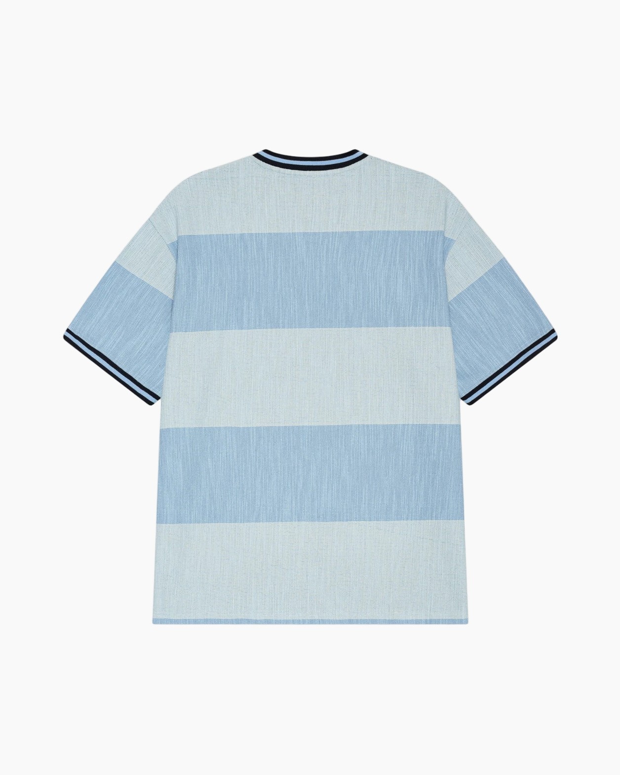 Shirt met V-hals, Korte mouwen, Blauwe strepen, Detroit Lions