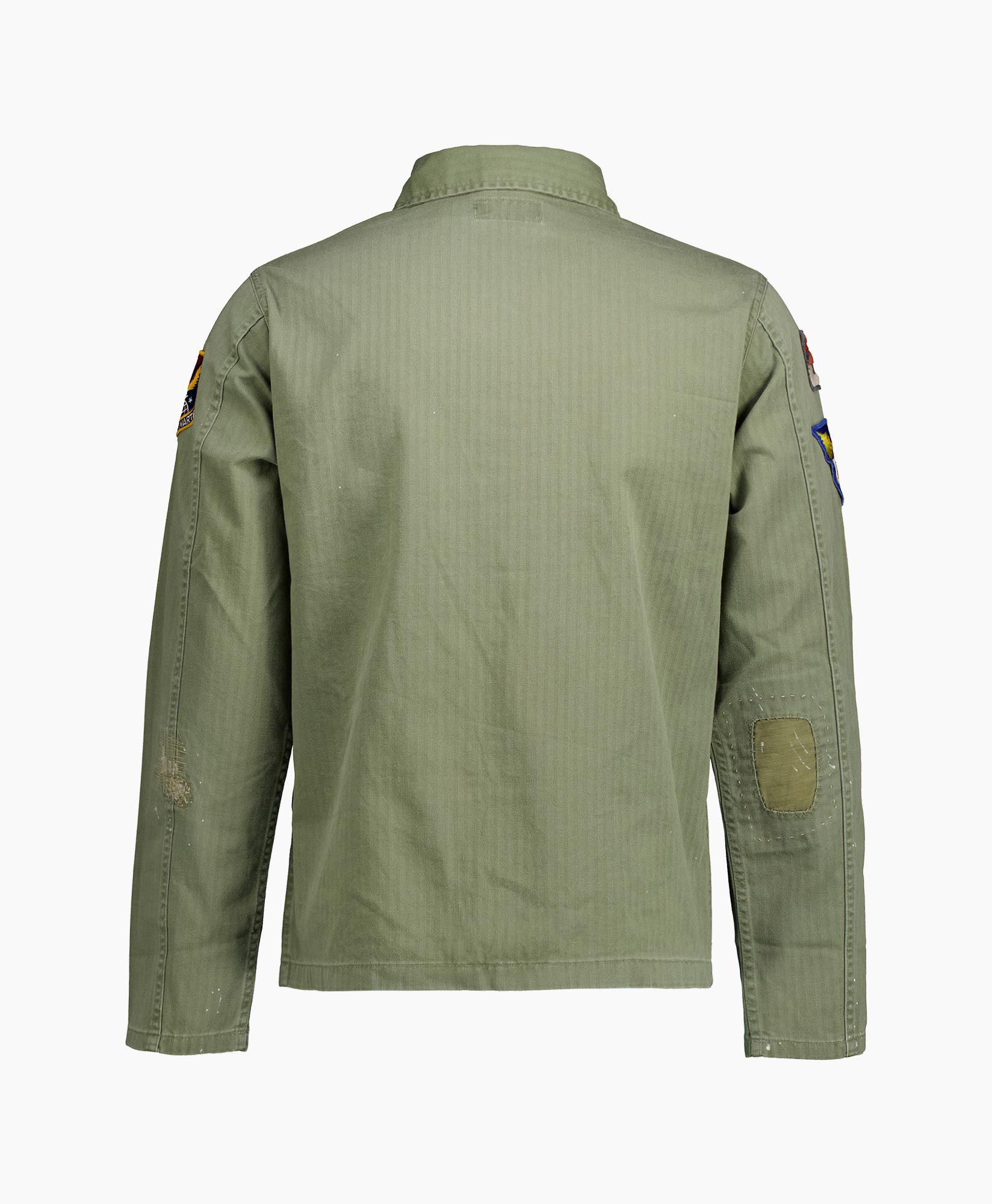 Overhemd Cotton Hbt Donker Groen