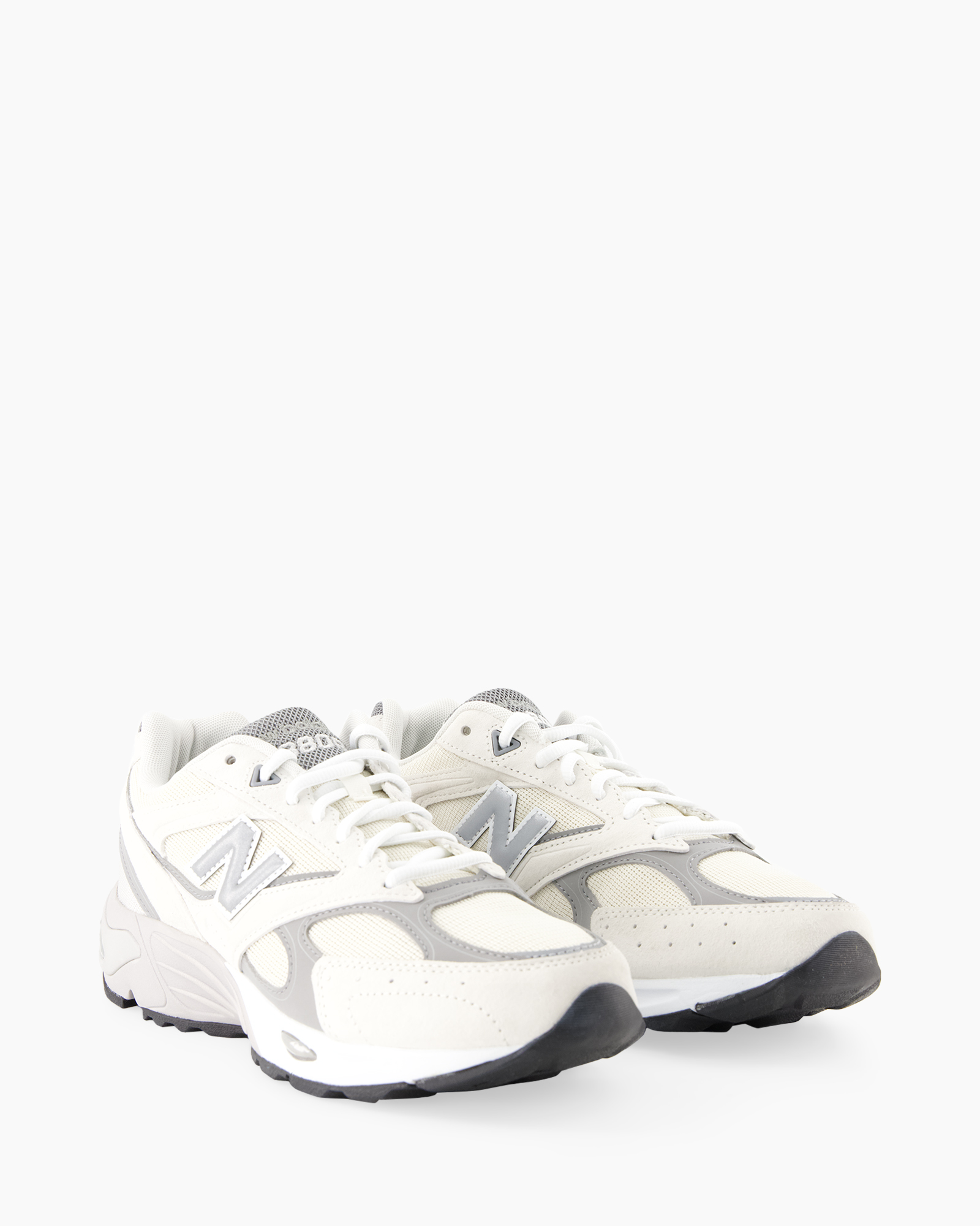 sneaker, sportschoen, wit, mesh, midsole