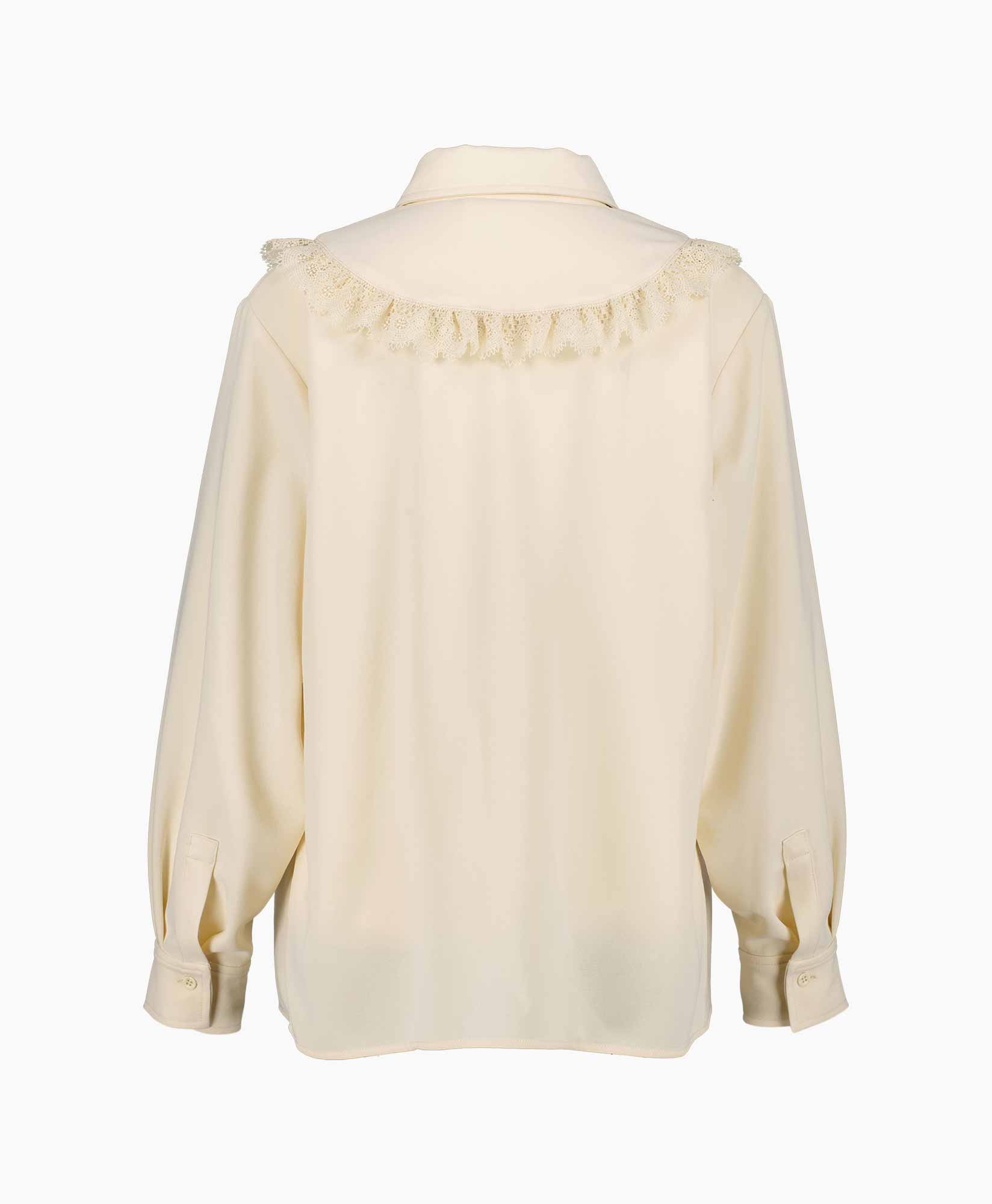 See By Chloe Blouse Chs23sht07012 Ecru