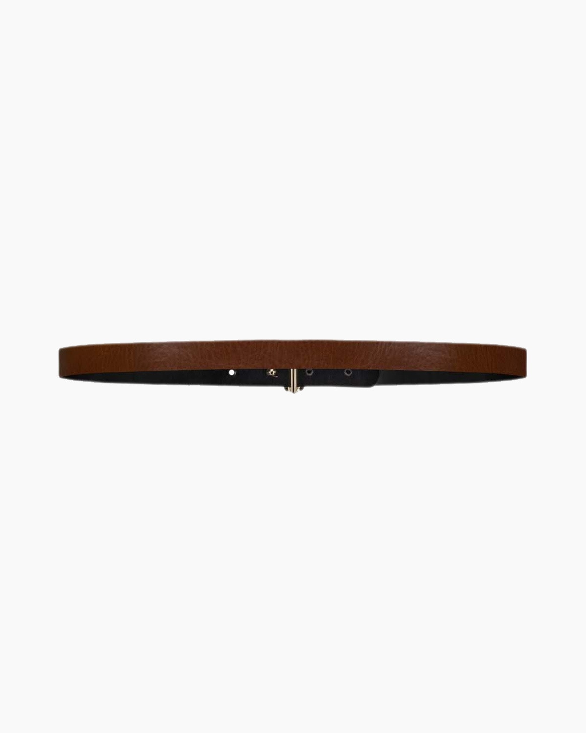 Reversible Ornament Belt Cognac