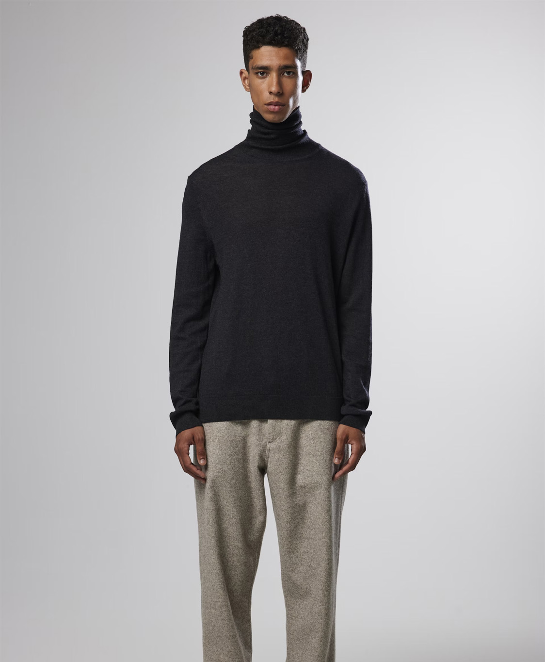 Nn07 Pullover Richard Antraciet