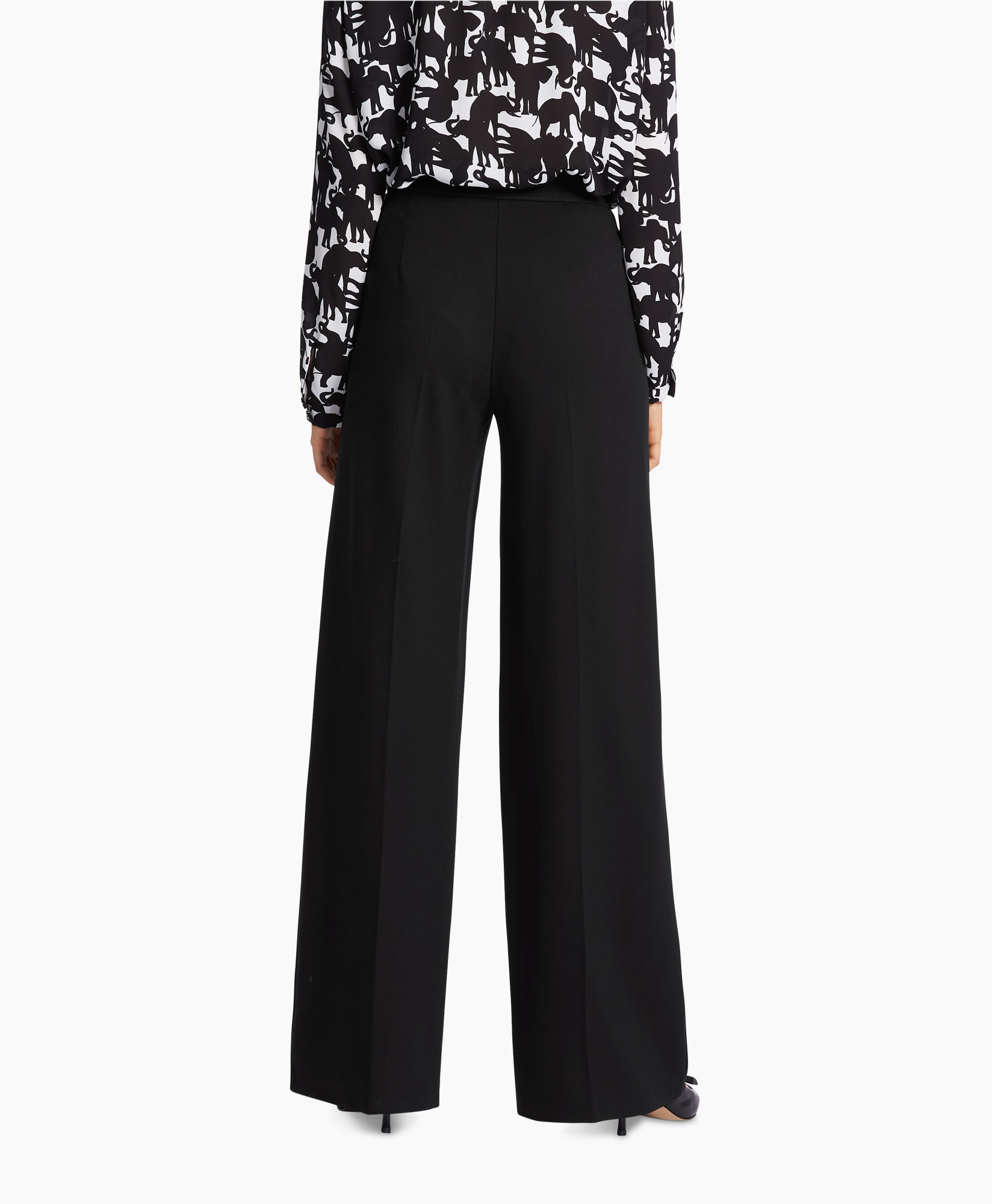 Marccain Collectie Broek Wc 81.10 J42 Zwart