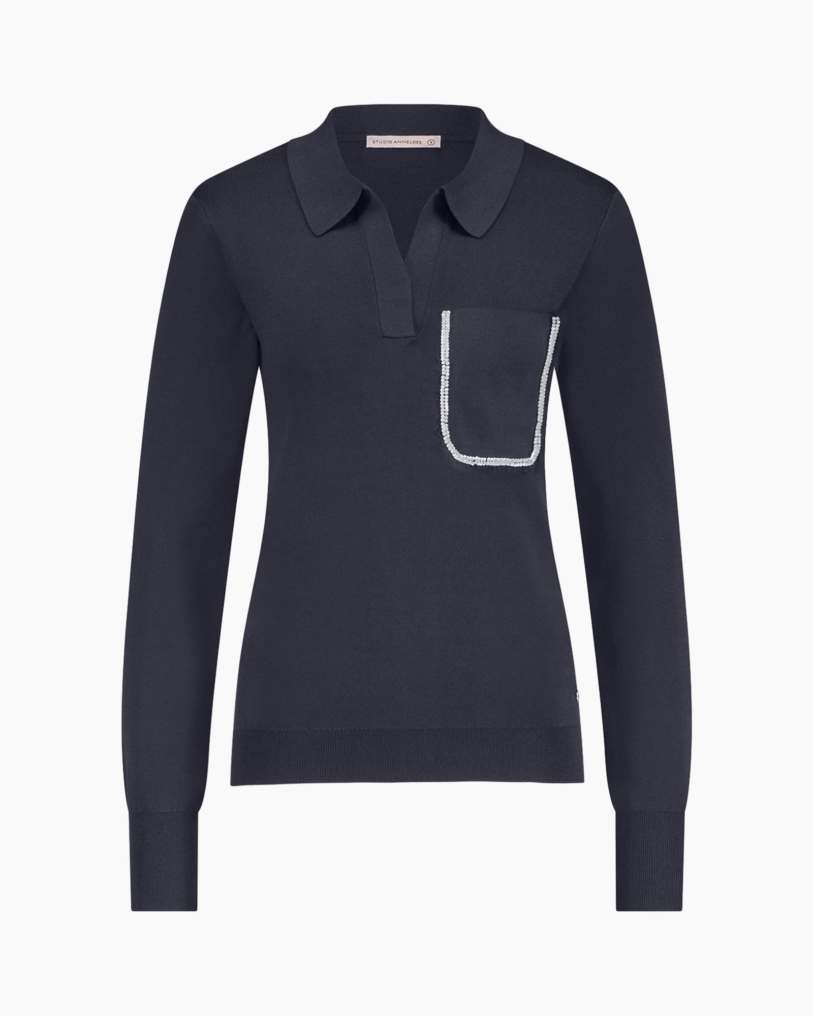 Pullover Drew Polo Donker Blauw