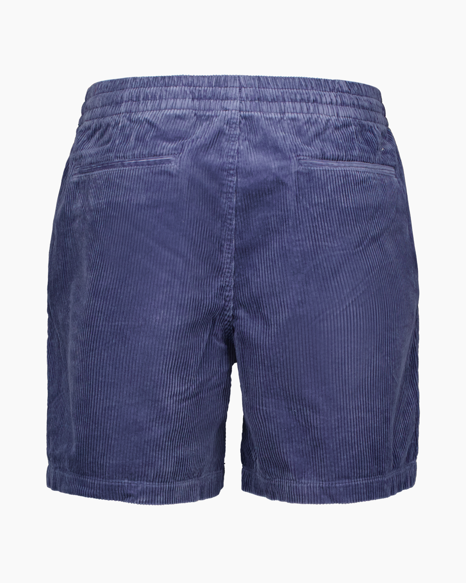 shorts, corduroy, drawstring, blauw, elastische taille