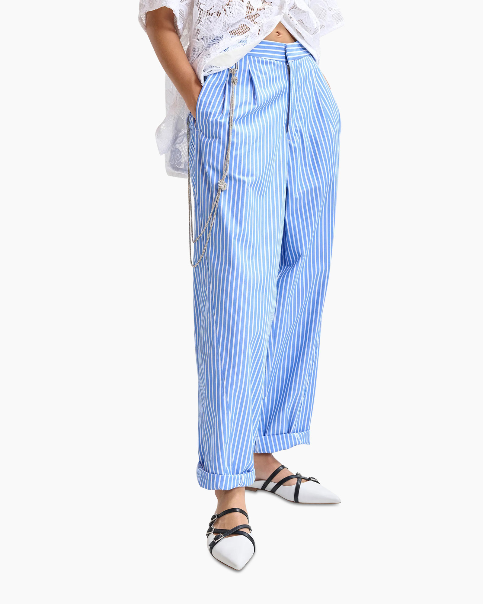 Broek Hoek Blauw