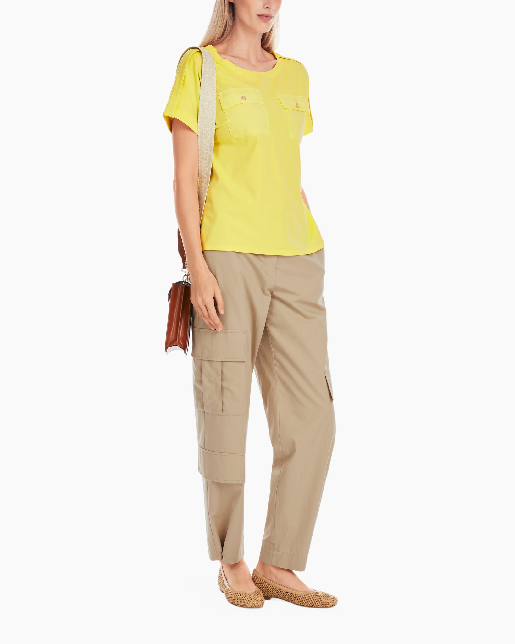 T-shirt Yc 48.59 J14 Geel