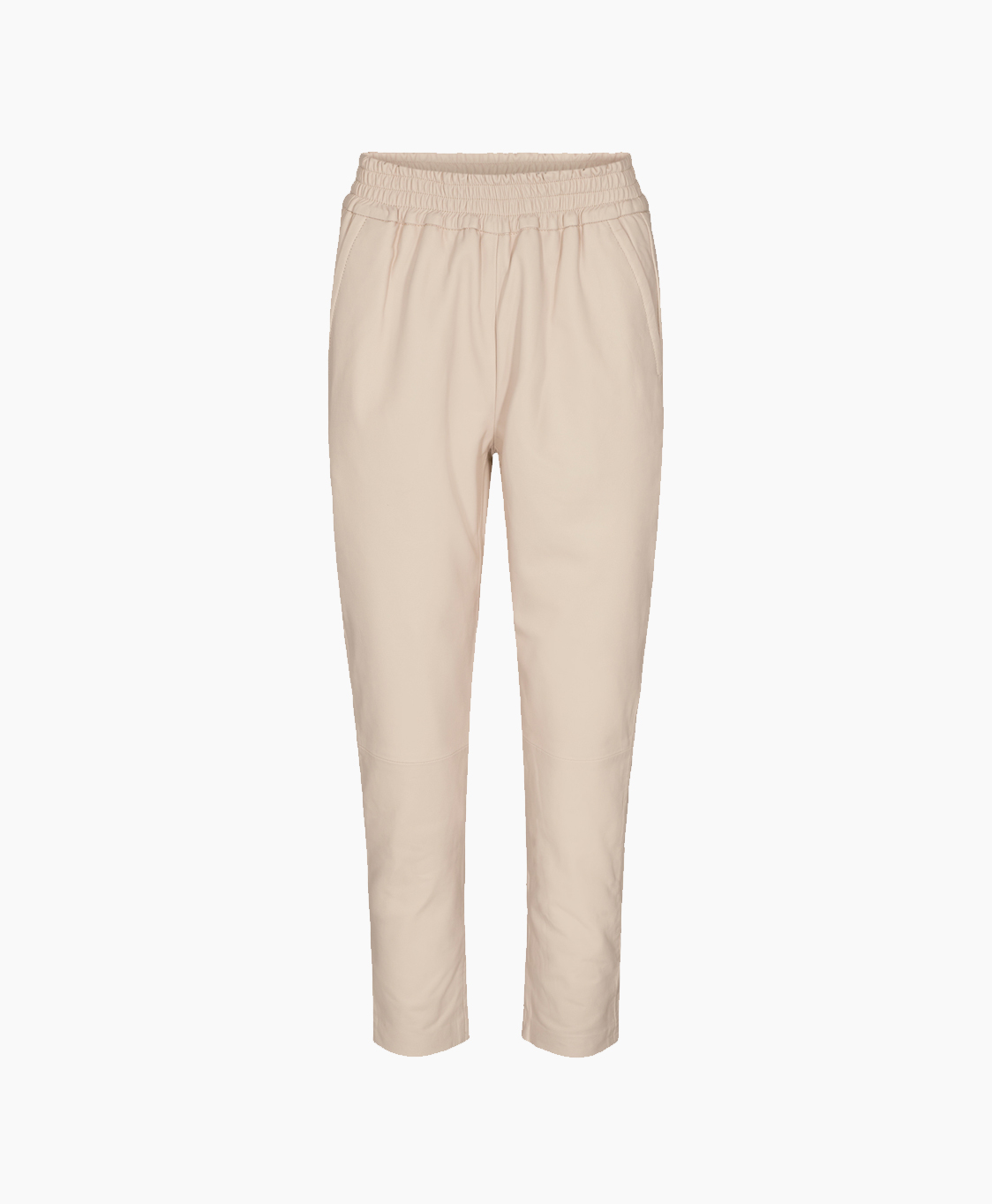 Co'couture Broek Shiloh Leather Off White