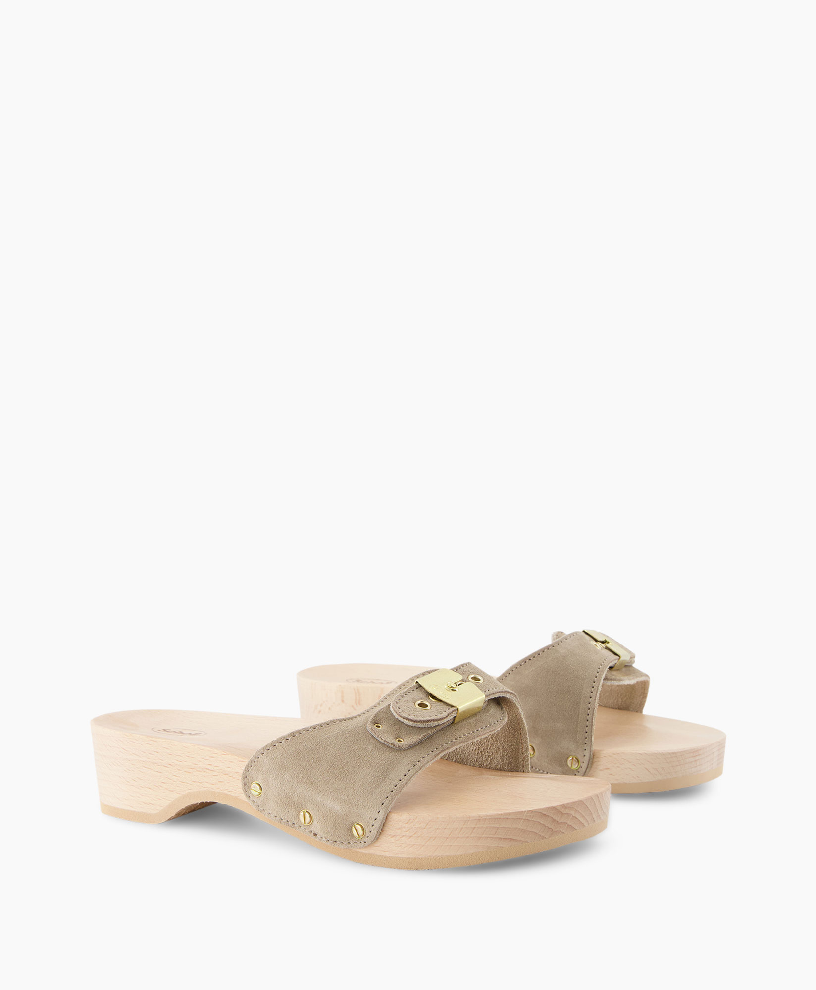 Scholl Iconic Sandaal Pescura Heel Beige