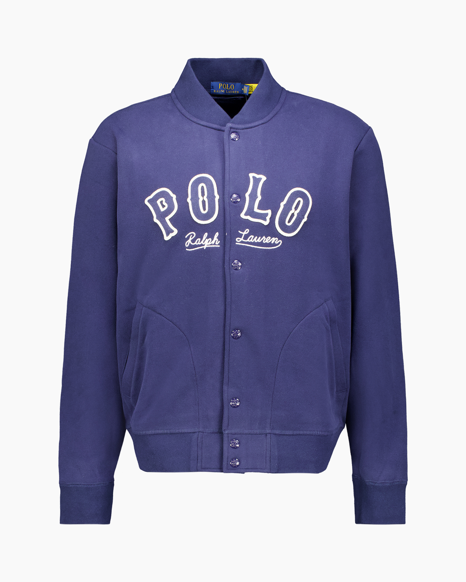 Gebreide Trui Logo Donker Blauw