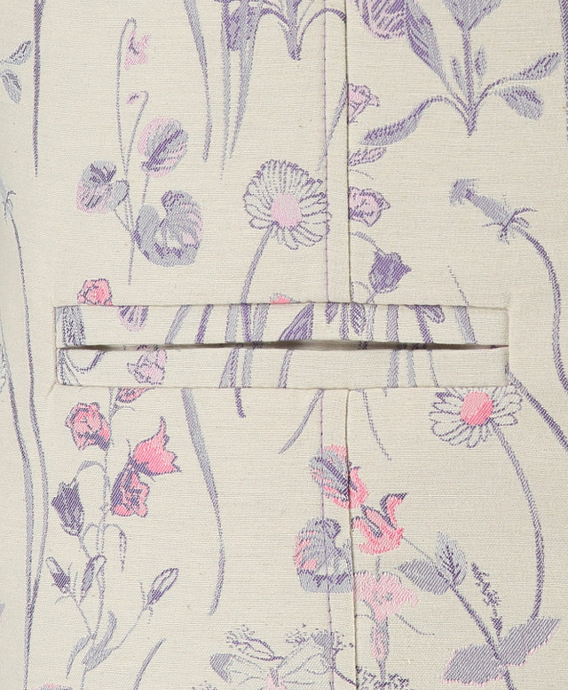 Studio Anneloes Blazer Odile Flower Jacquard Blaze Paars