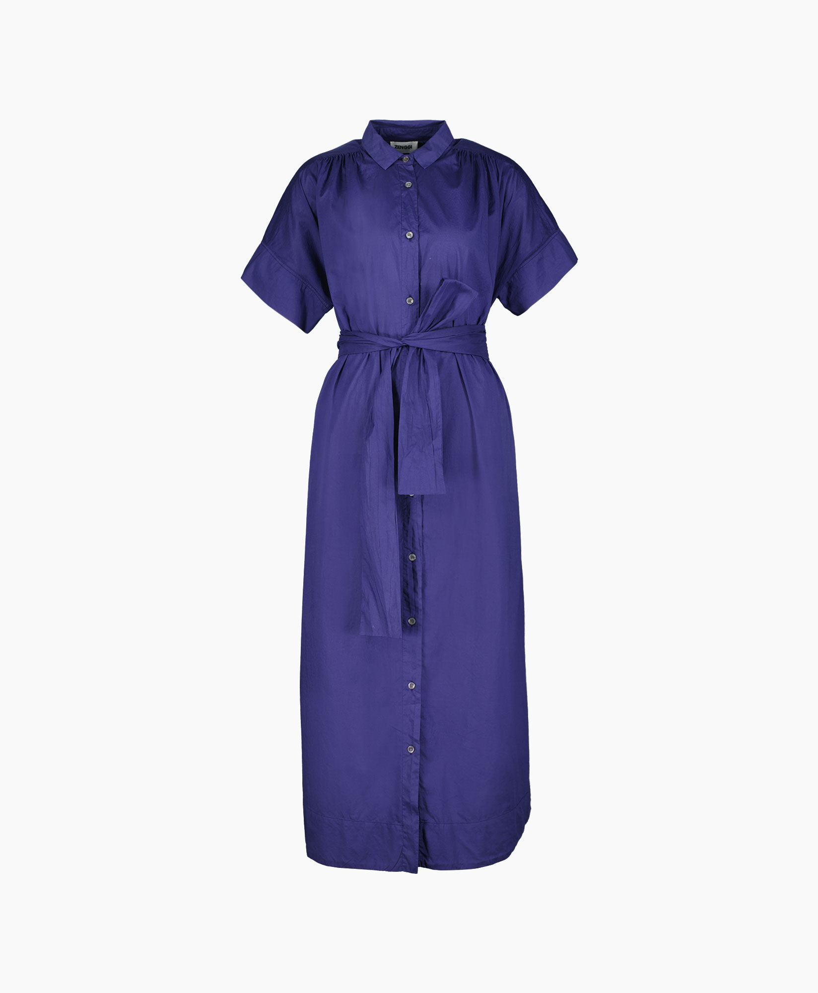 Zenggi Maxi Jurk R01-1010-813 Donker Blauw