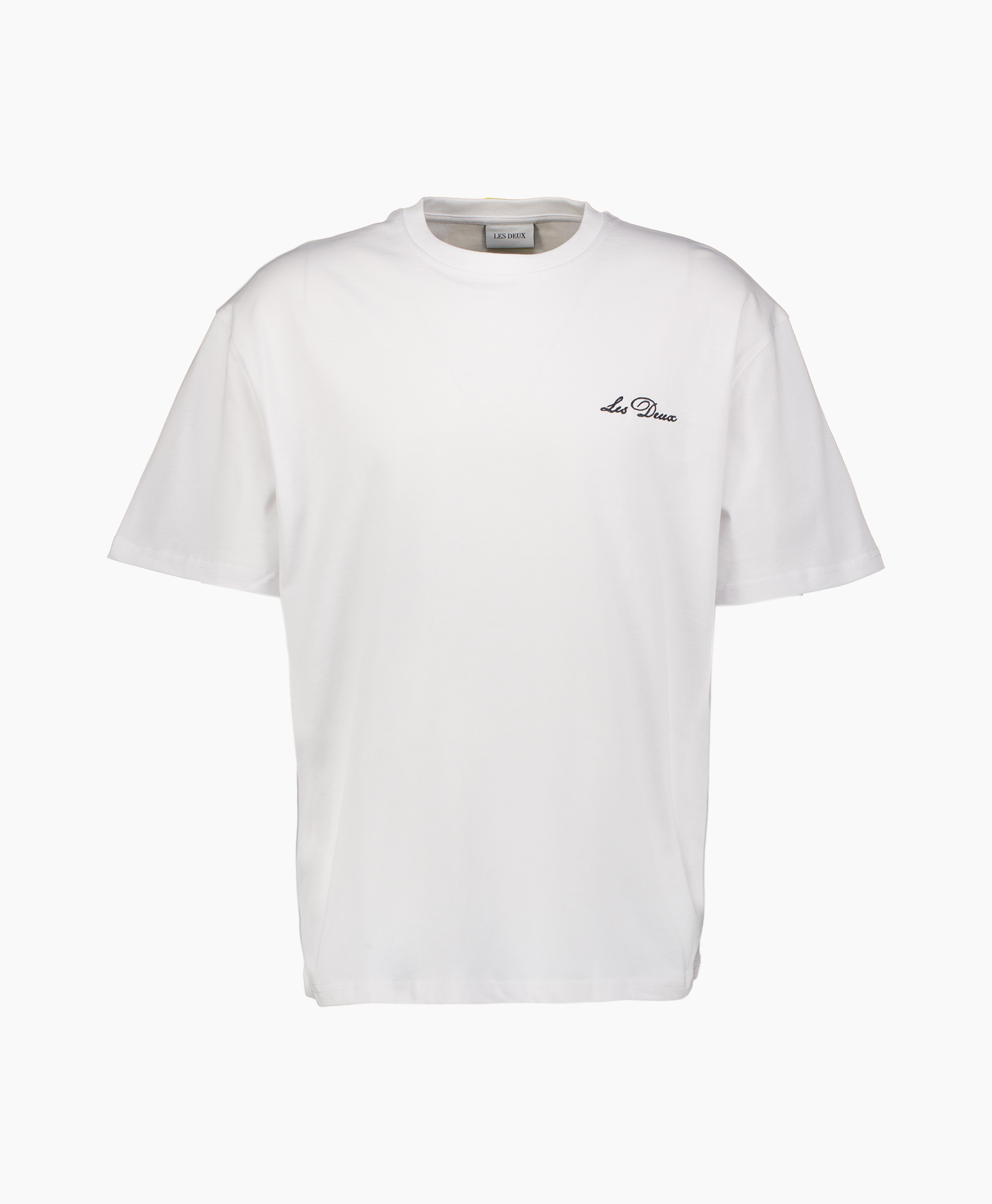 T-shirt Korte Mouw Crew Wit