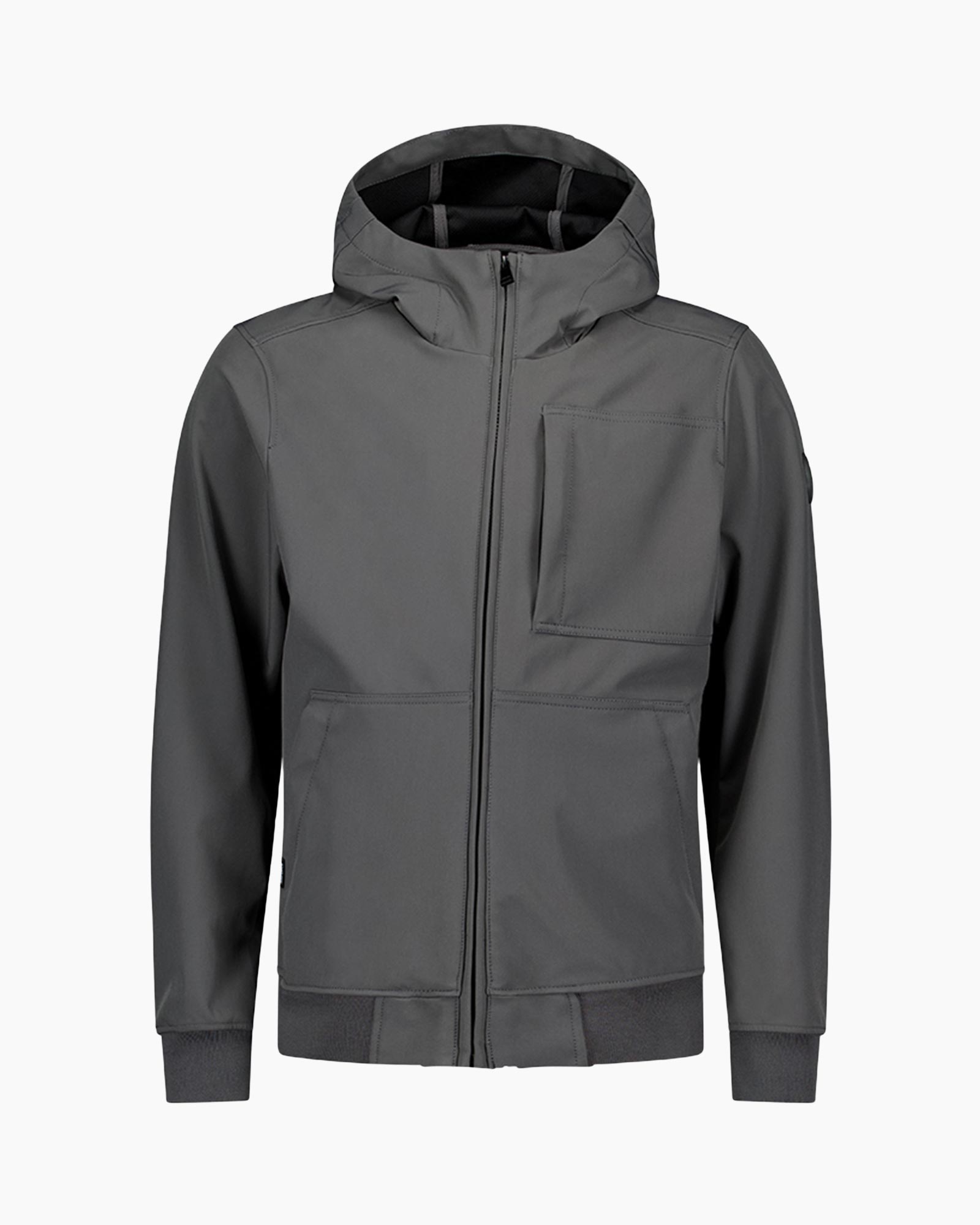 Jack Hooded Javi Softshell Jacket Grijs
