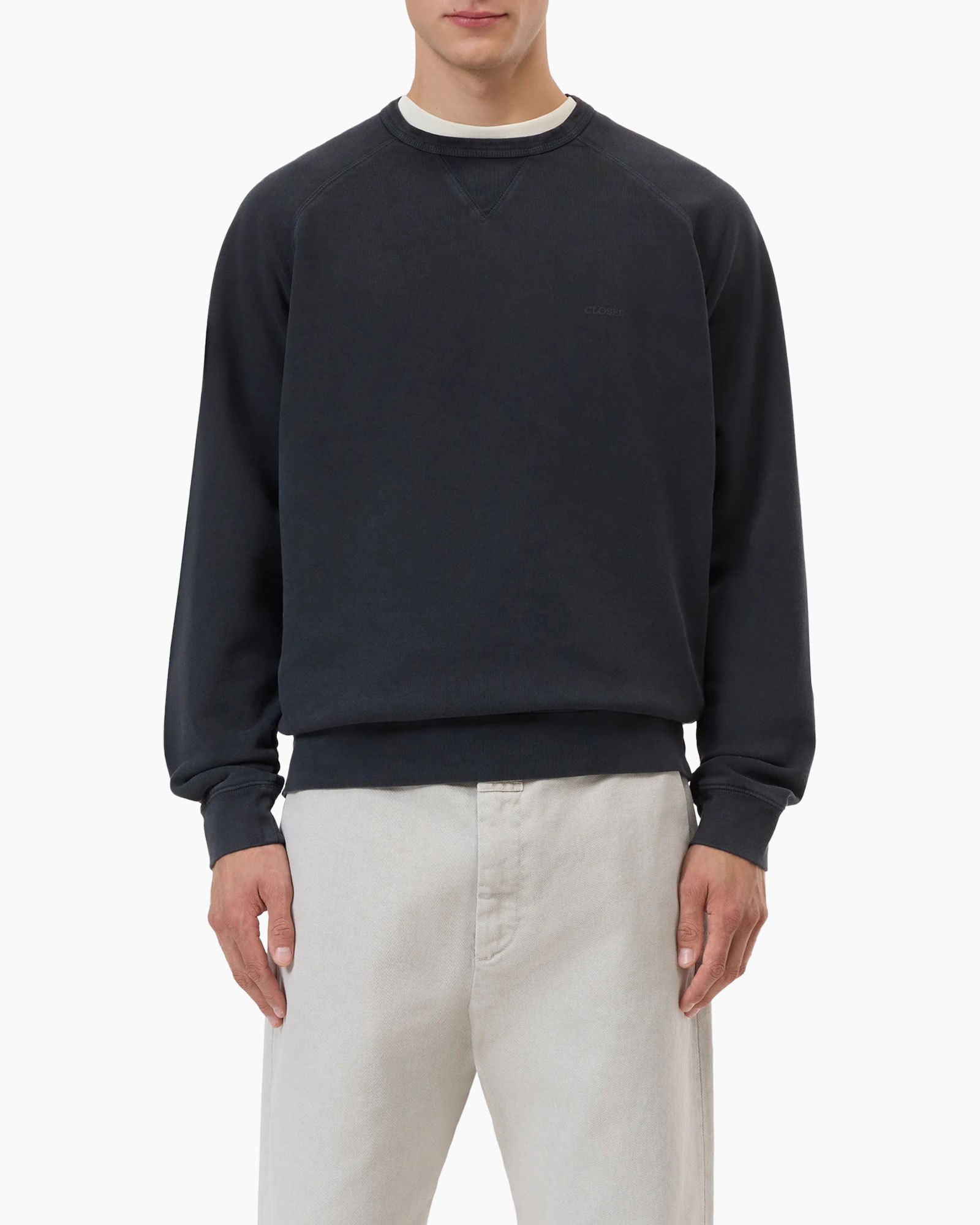 Sweater Raglan Zwart