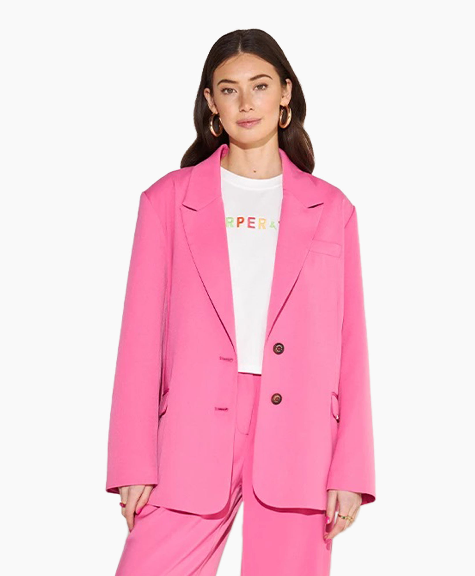 Blazer Anna-bl Roze