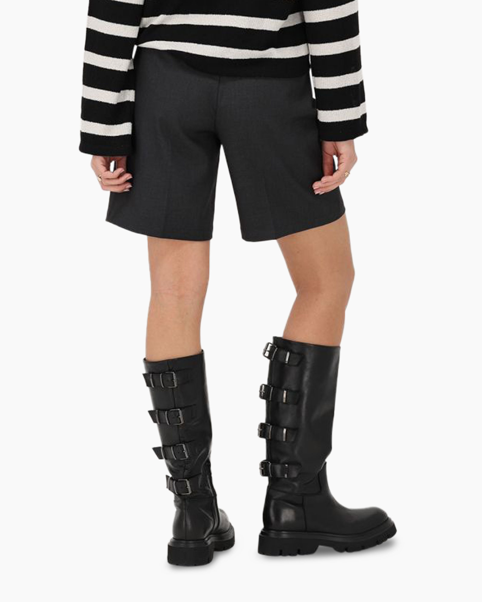 Short Mj12425 midden grijs