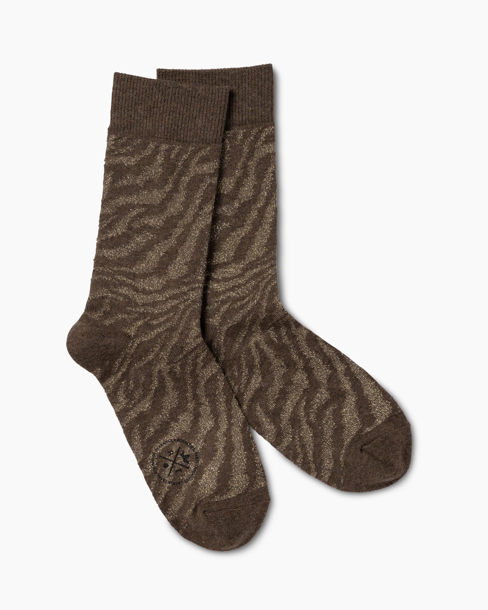 Sokken Amelia Bruin