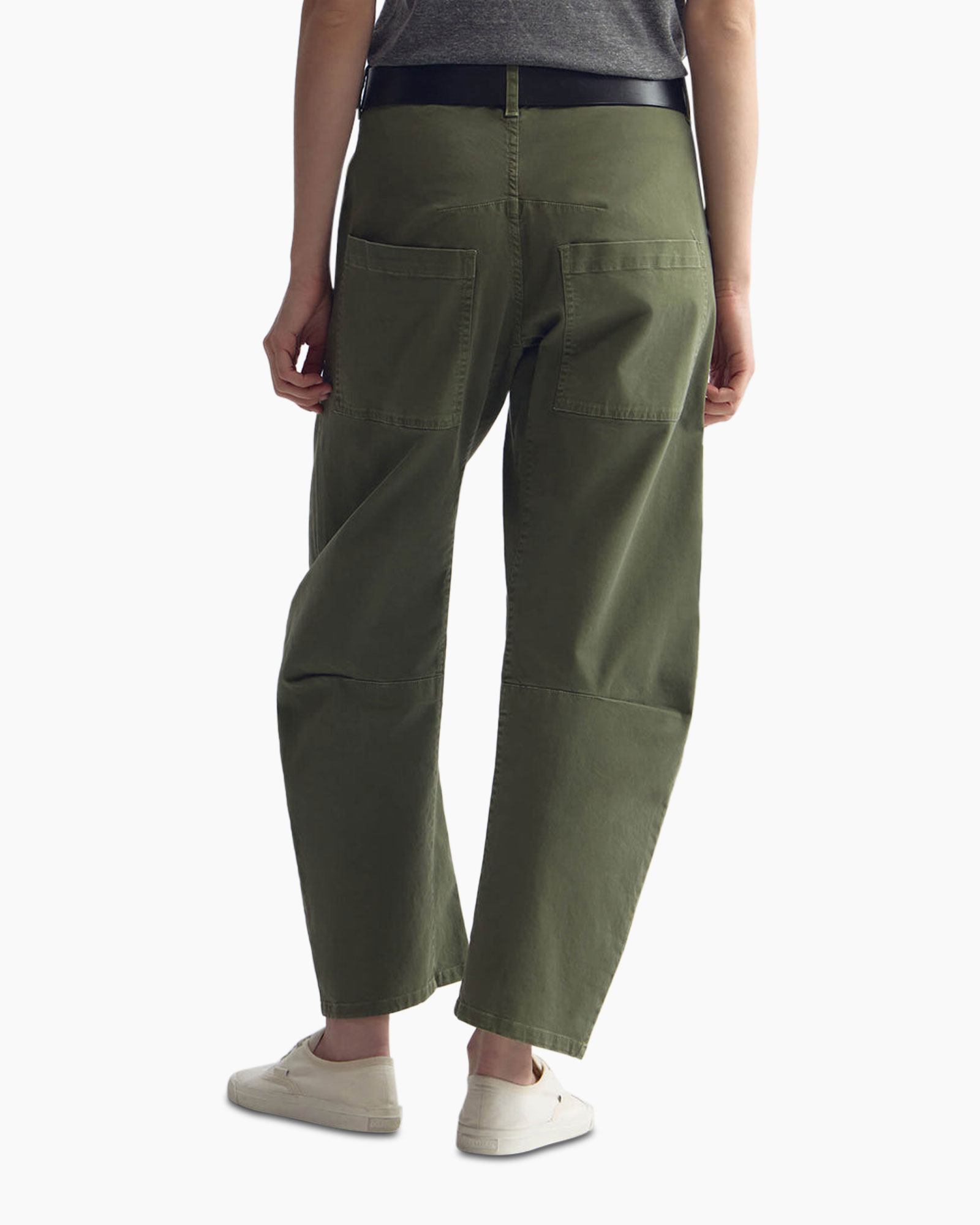 broek, cargo broek, olijfkleurig, khaki, lose pasvorm