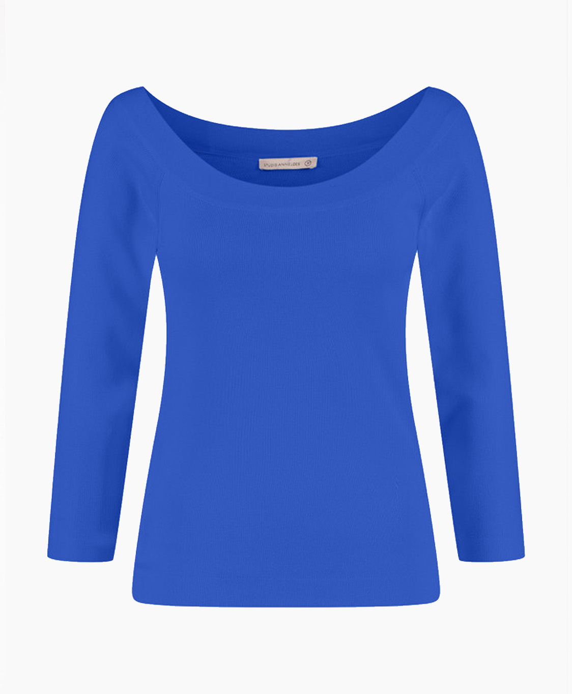 Studio Anneloes Pullover Quinny Bootneck Pullover Licht Blauw