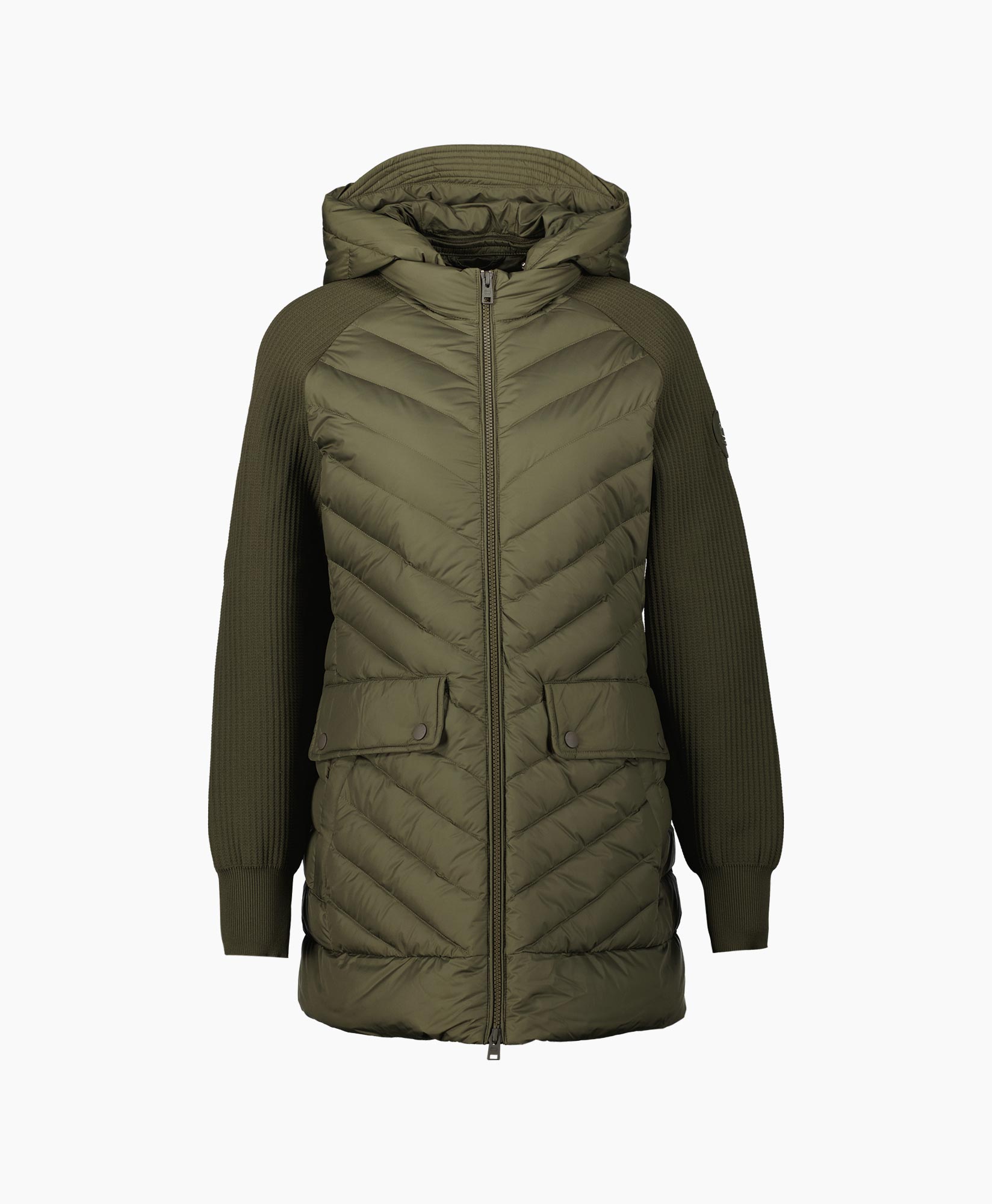 Woolrich  Jack Hybrid Olijf