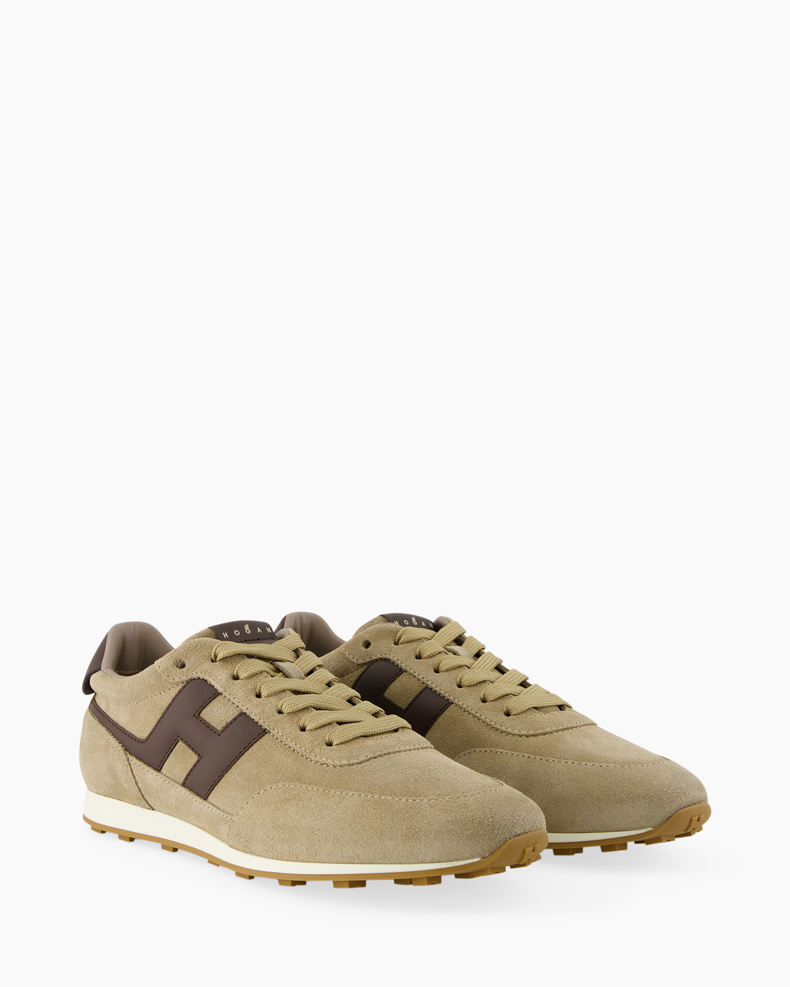 sneaker, beige, suede, lthood, ruffle