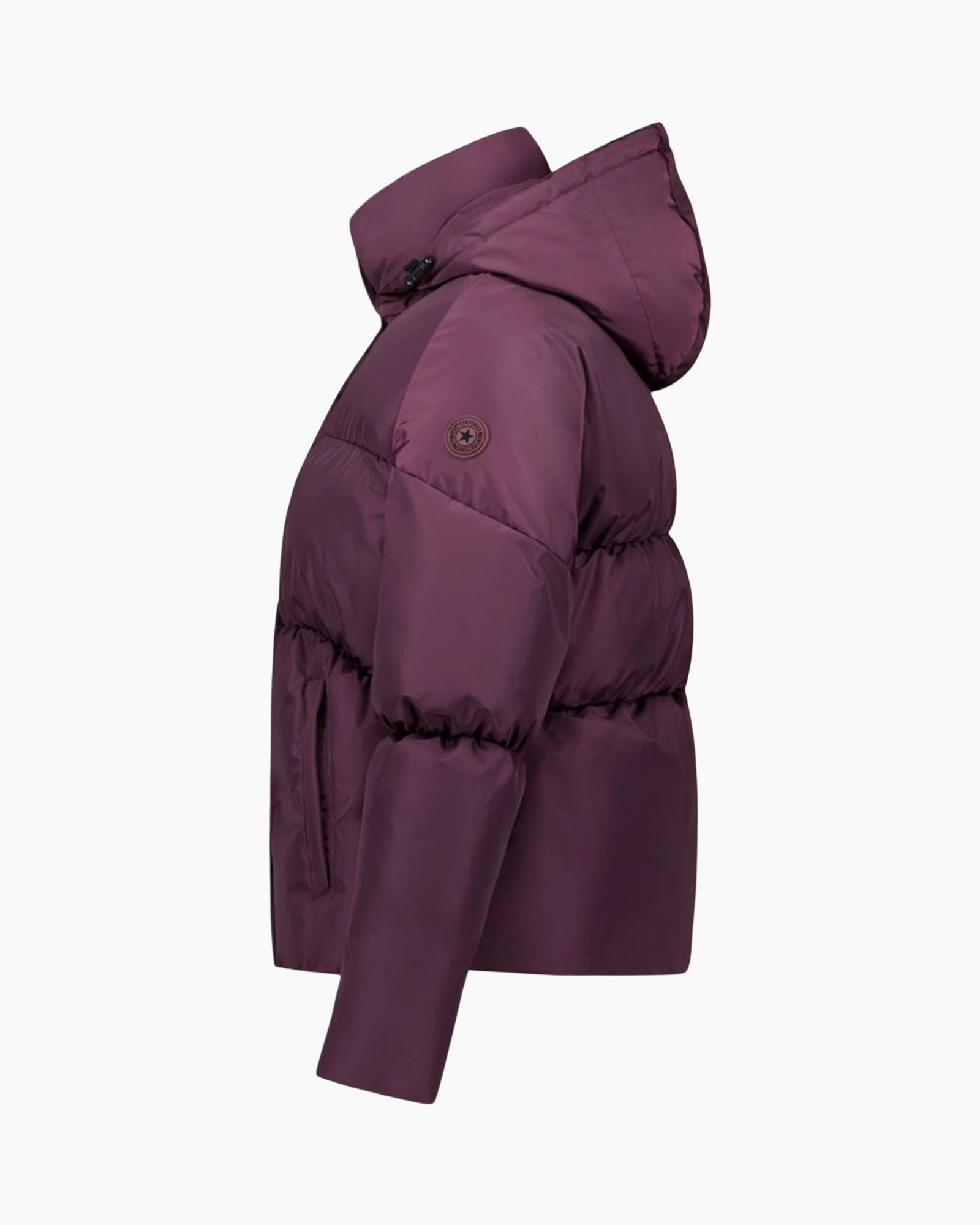 Jas Maya Puffer Jacket Bordeaux