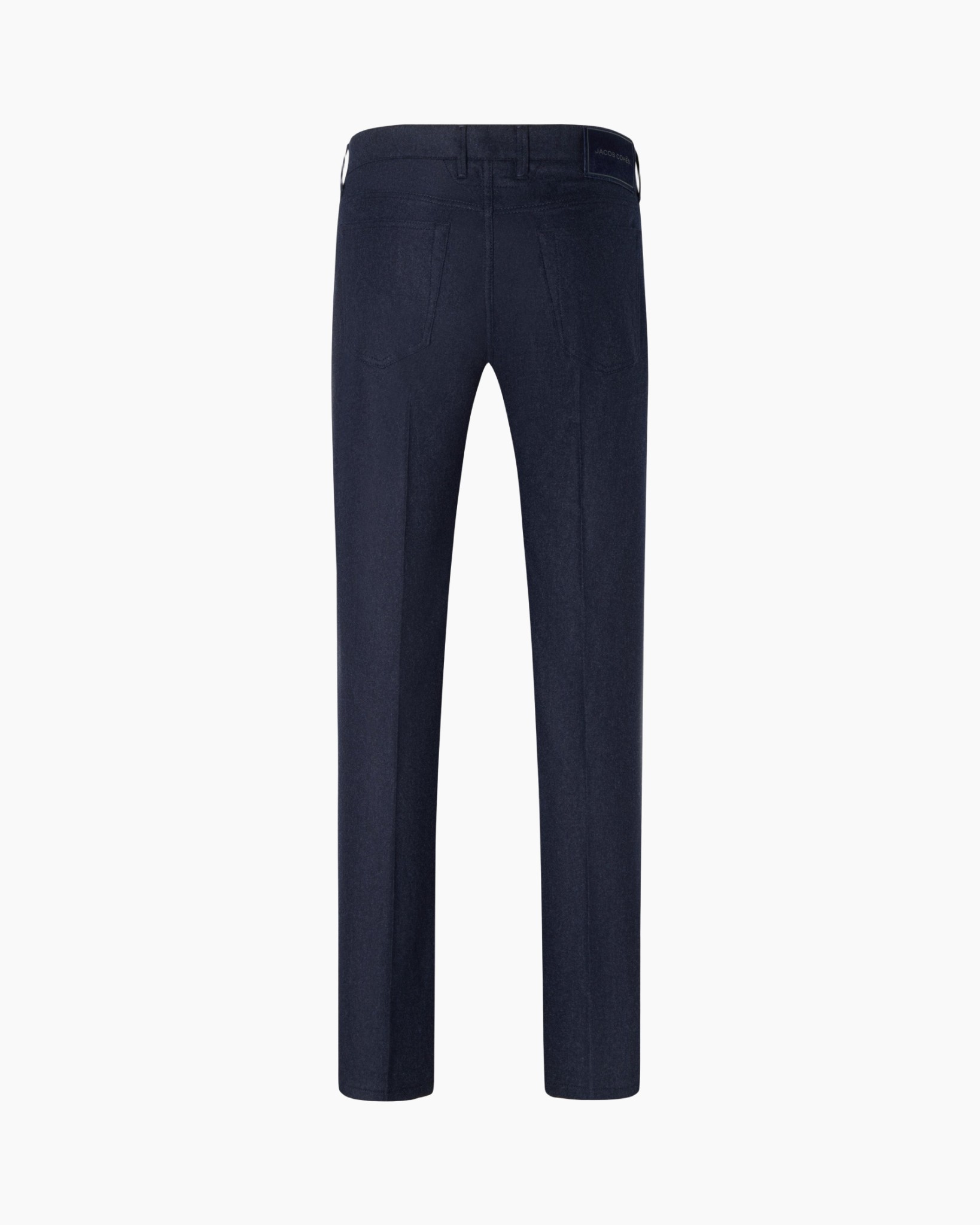 broek, broeken, denim, navy/blauw, rechte pijp