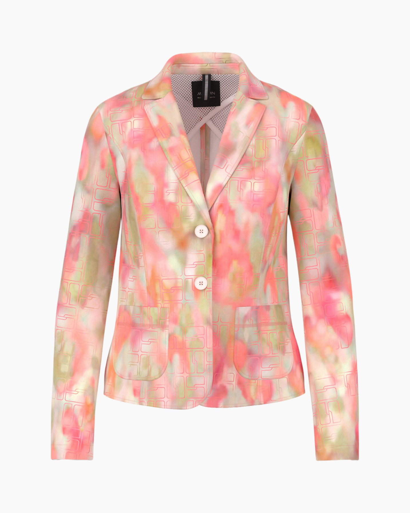 blazer, jacket, tie-dye, pattern, pocket