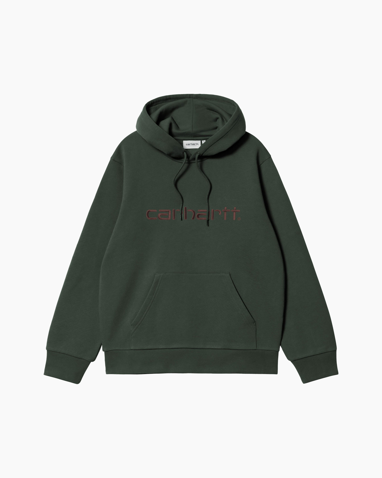 hoodie, pullover, groen, zak, kangoeroezak