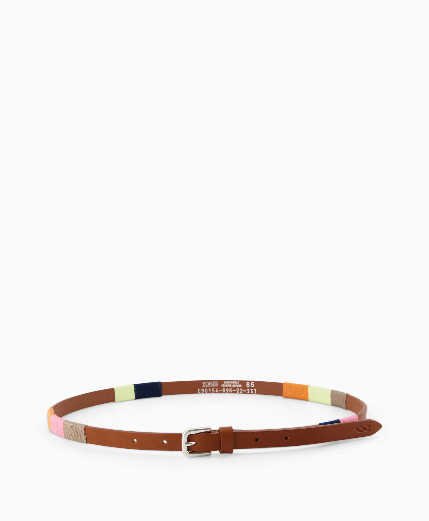 Closed Riem Belt Bruin