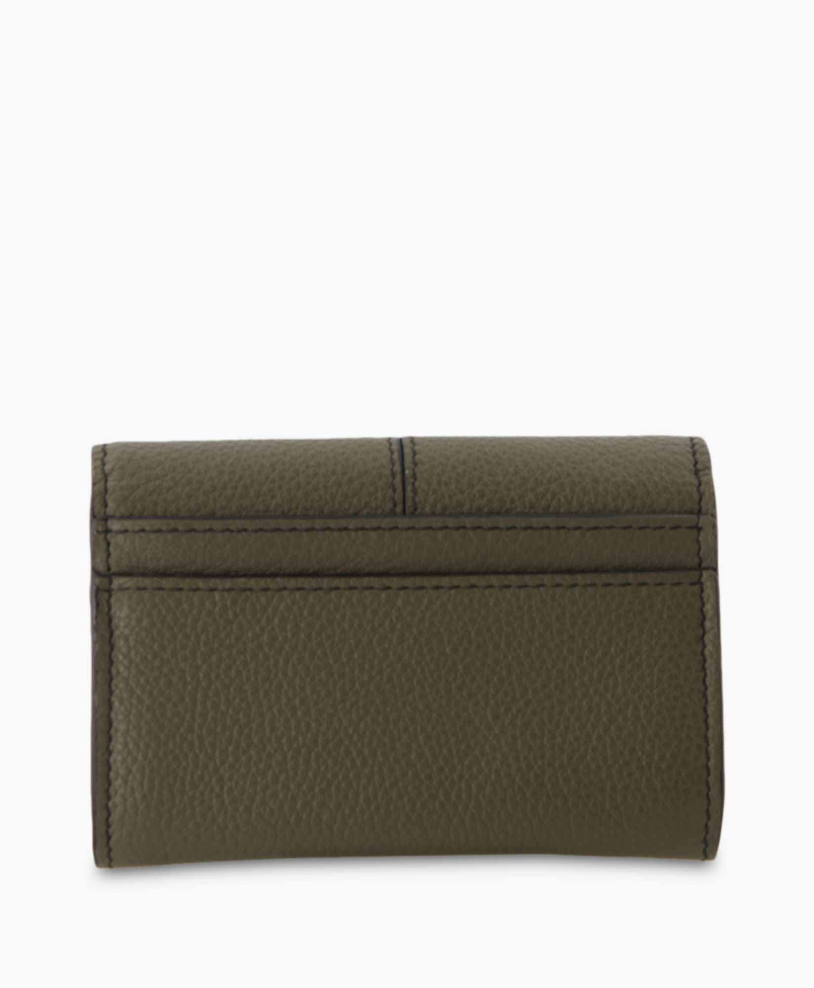 Portomonnee Borderline Mini Wallet Grained Antraciet