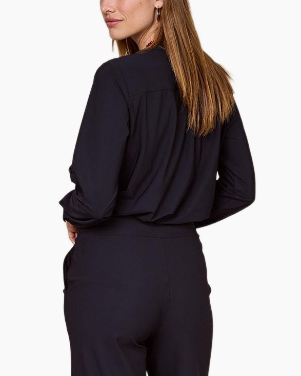 Blouse Evi Blouse Licht Grijs
