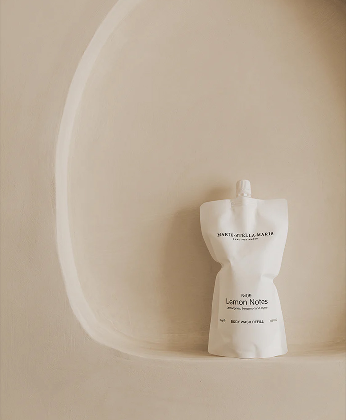 Body Wash Lemon Notes - Refill Diversen
