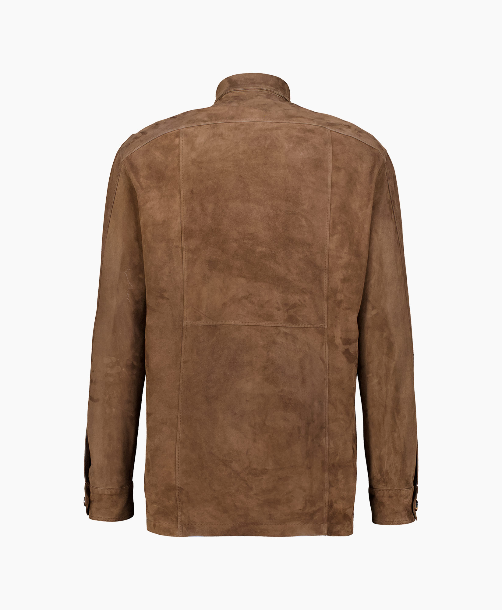 Jasje Suede Donker Bruin