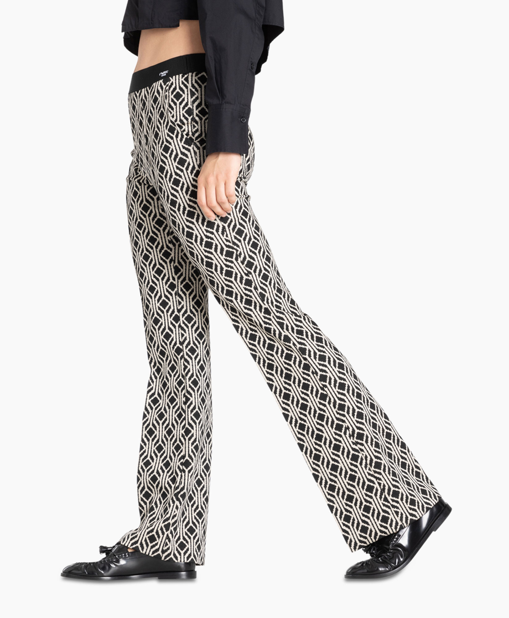 Broek Francoise Zwart