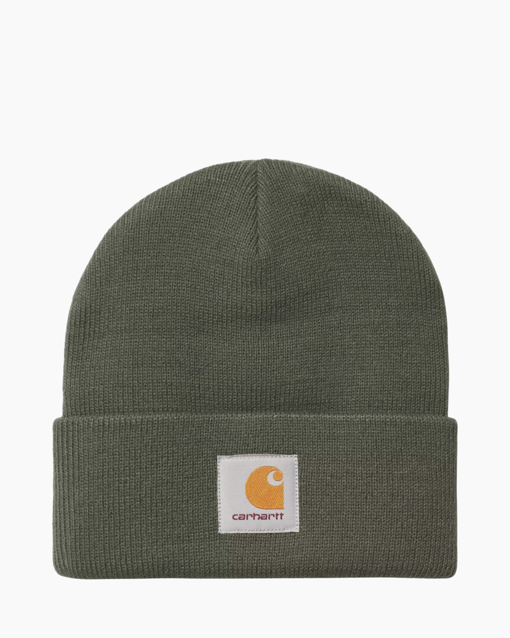 muts, gebreid, groen, carhartt, omslag gespier