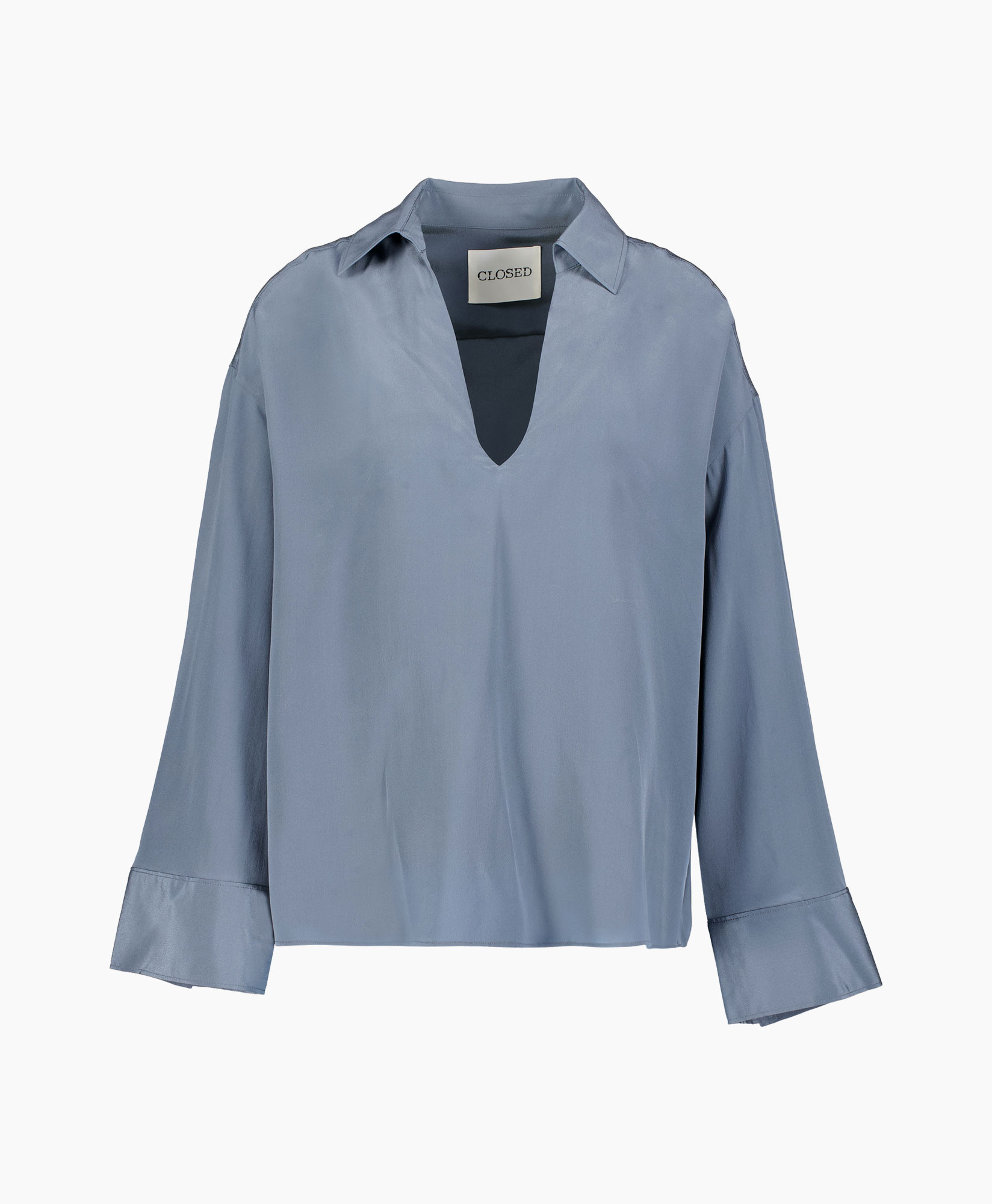 Blouse Drapy Blauw