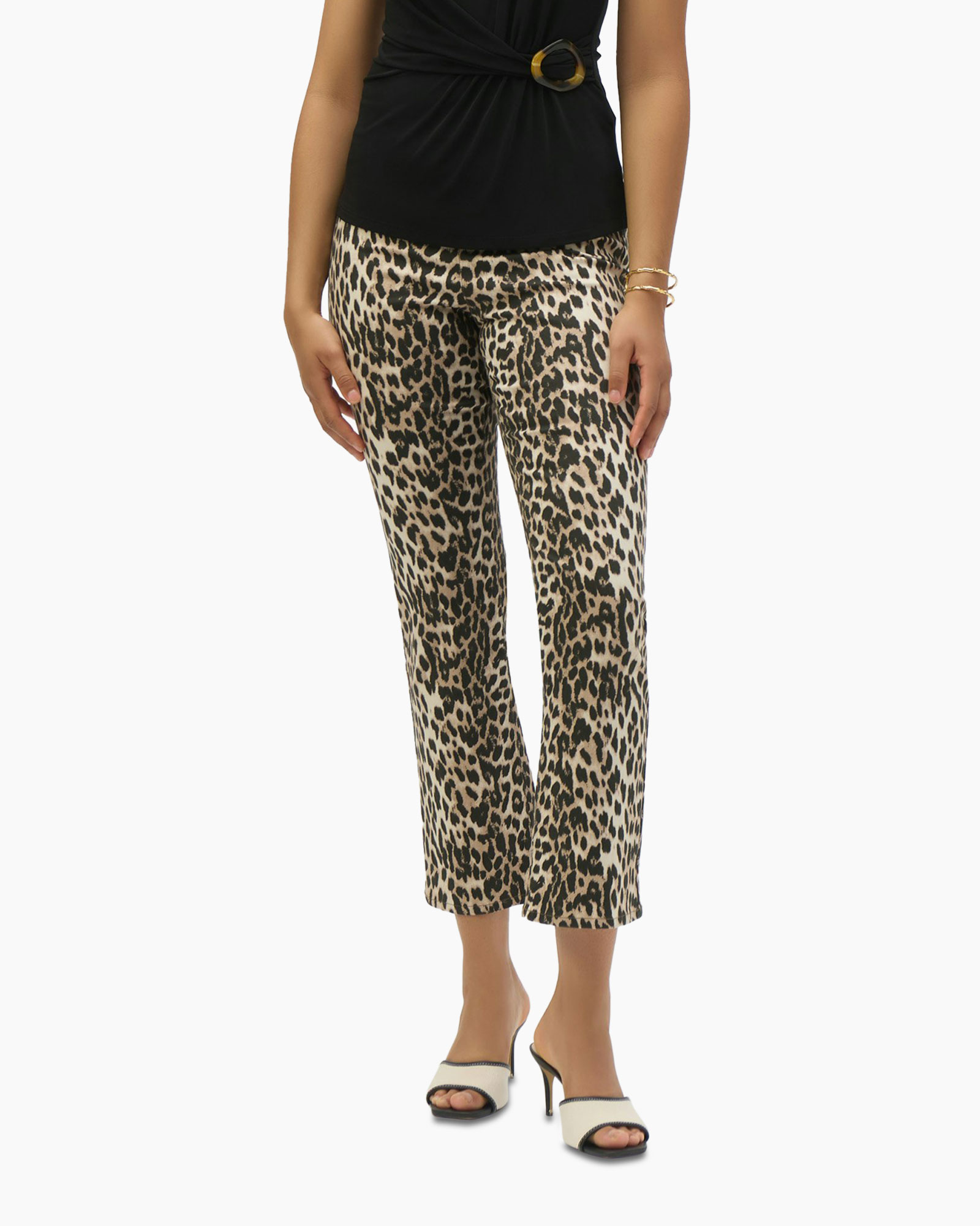 Broek Print Beige